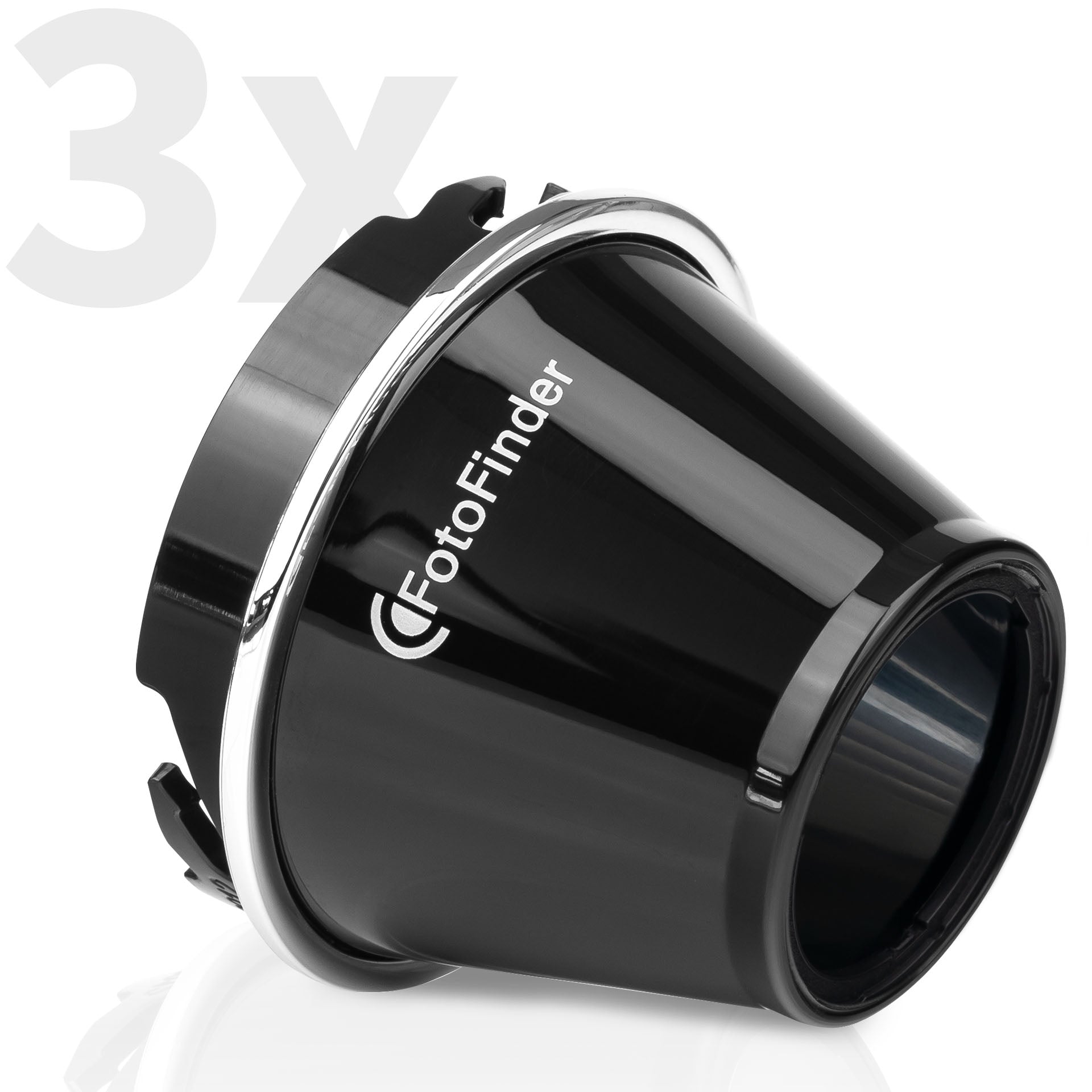 3x Open front cap for D-Scope IV