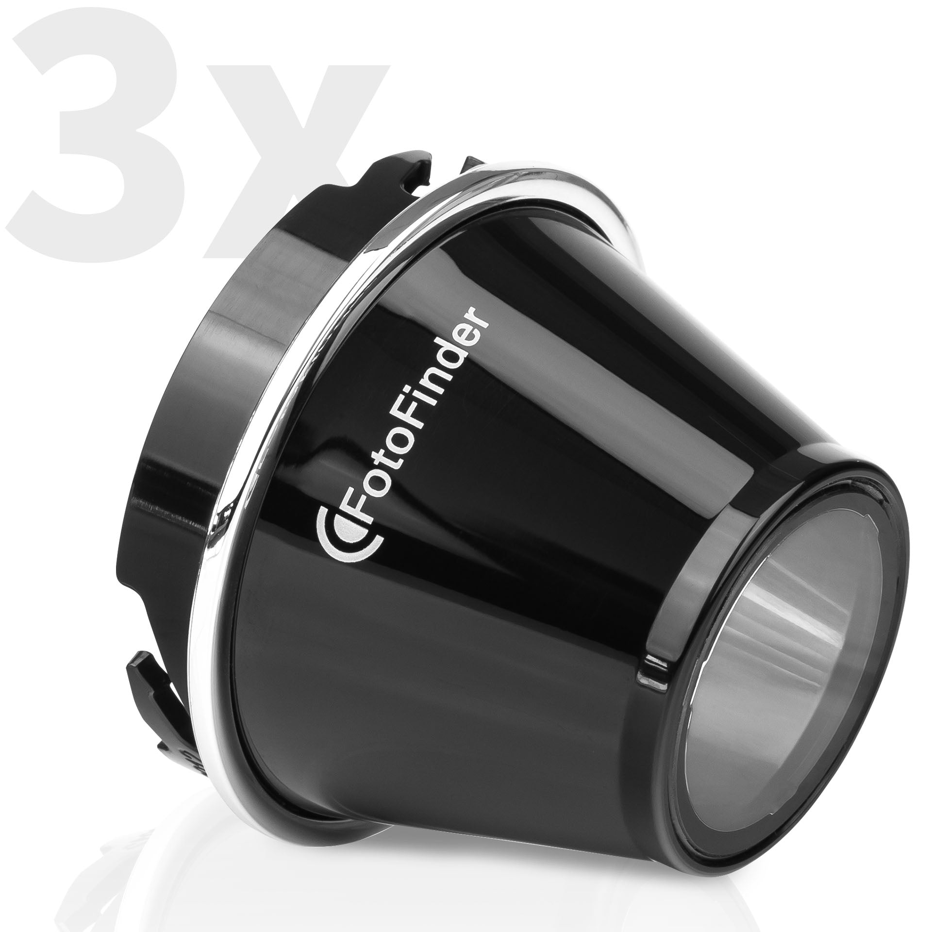 3x Closed front cap for D-Scope IV 